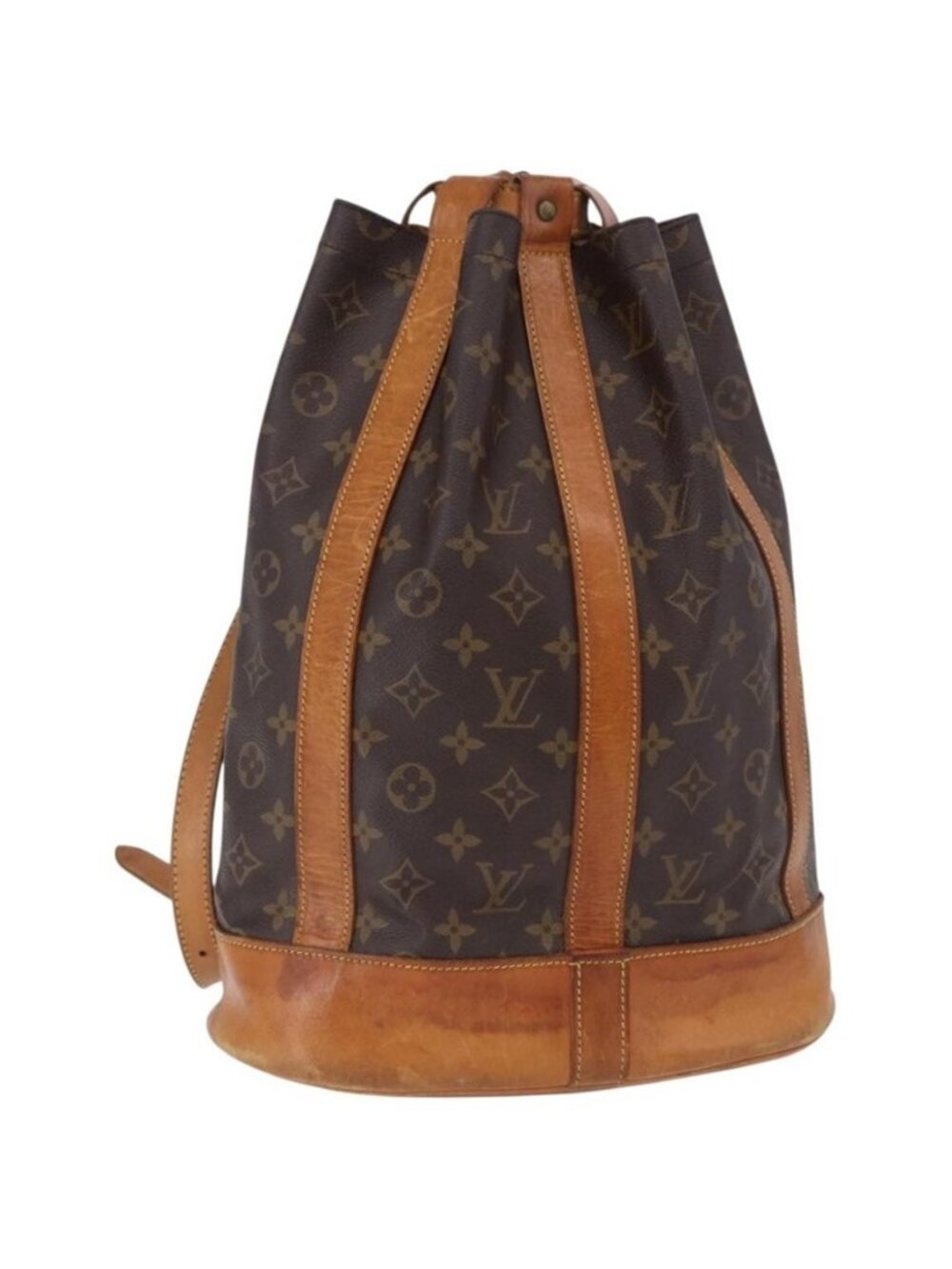 Authentic LOUIS VUITTON Monogram Randonnee PM Shoulder Bag M42243 LV